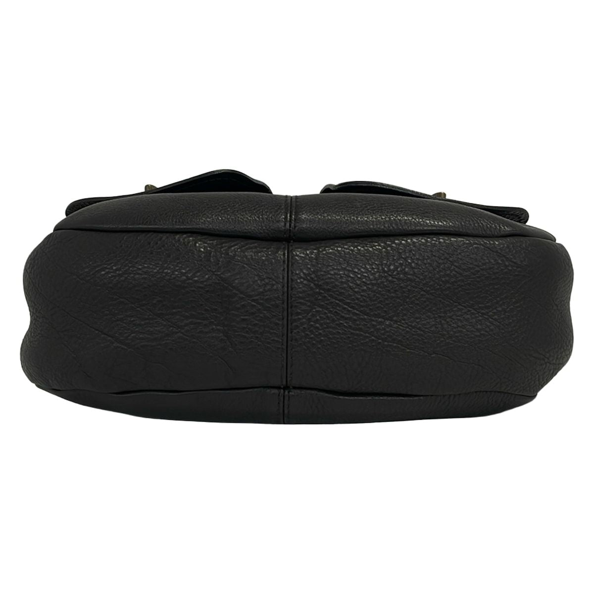 Miu Miu Shoulder Bag Dark Brown Leather — view 5