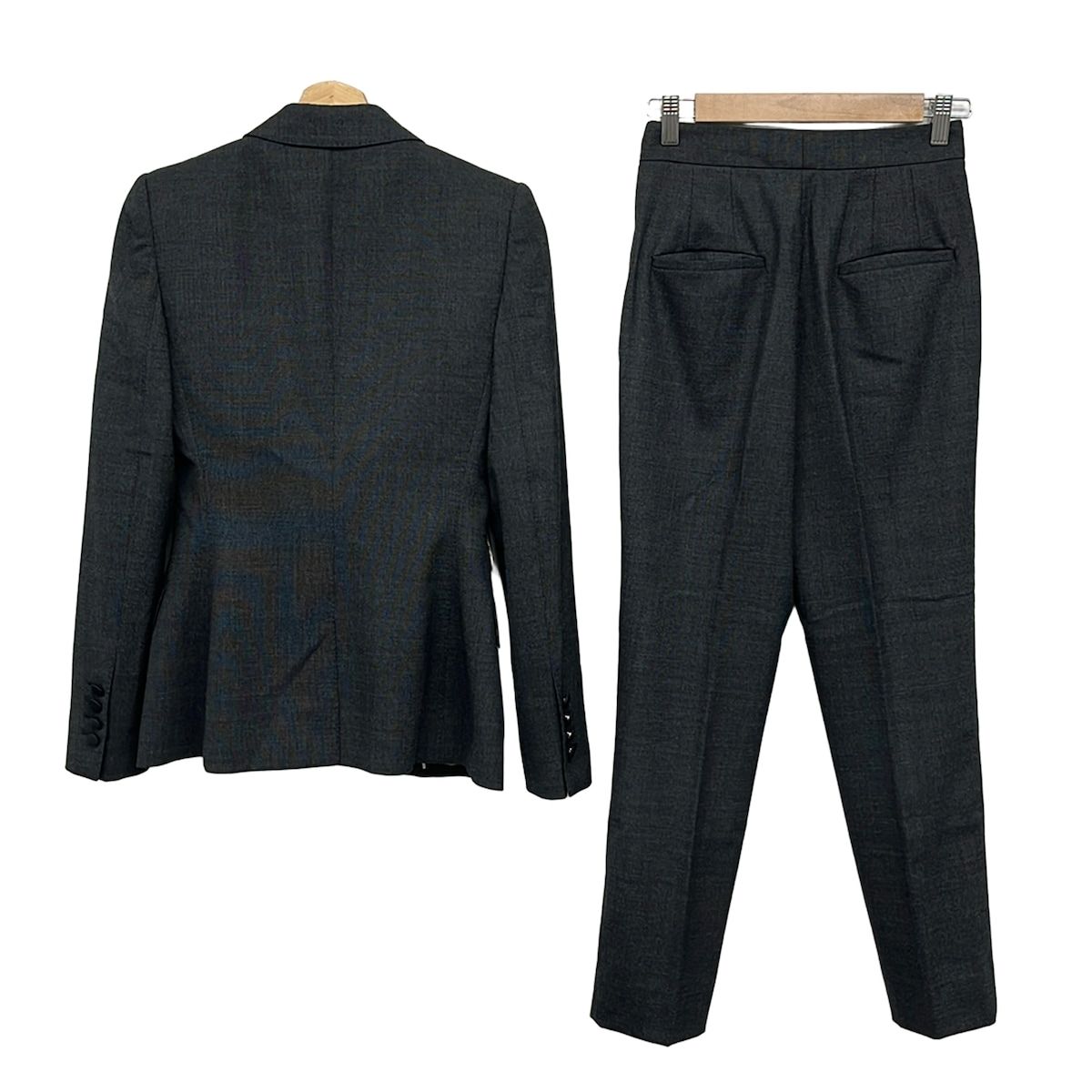 Dolce & Gabbana Pants Suit Black Dark Gray Shoulder — view 2