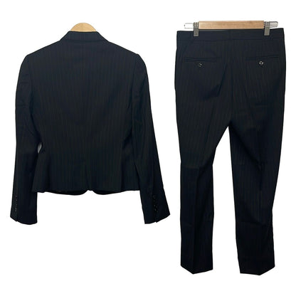 Dolce & Gabbana Pants Suit Black Brown Striped Shoulder — view 2