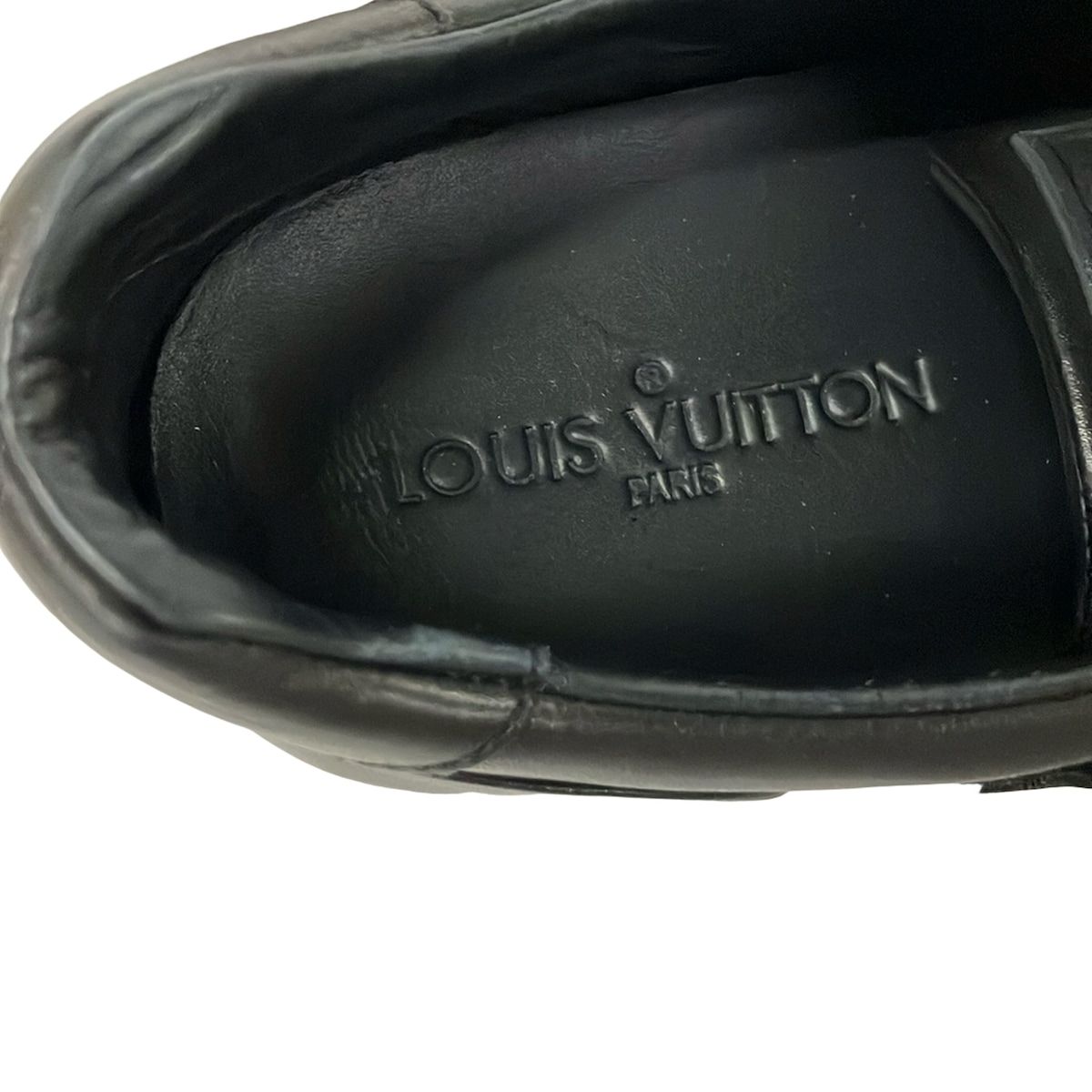 Louis Vuitton Shoes 6.5 Black Leather — view 5