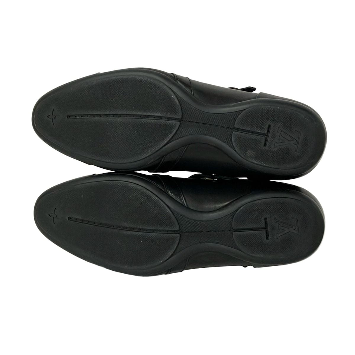 Louis Vuitton Shoes 6.5 Black Leather — view 4