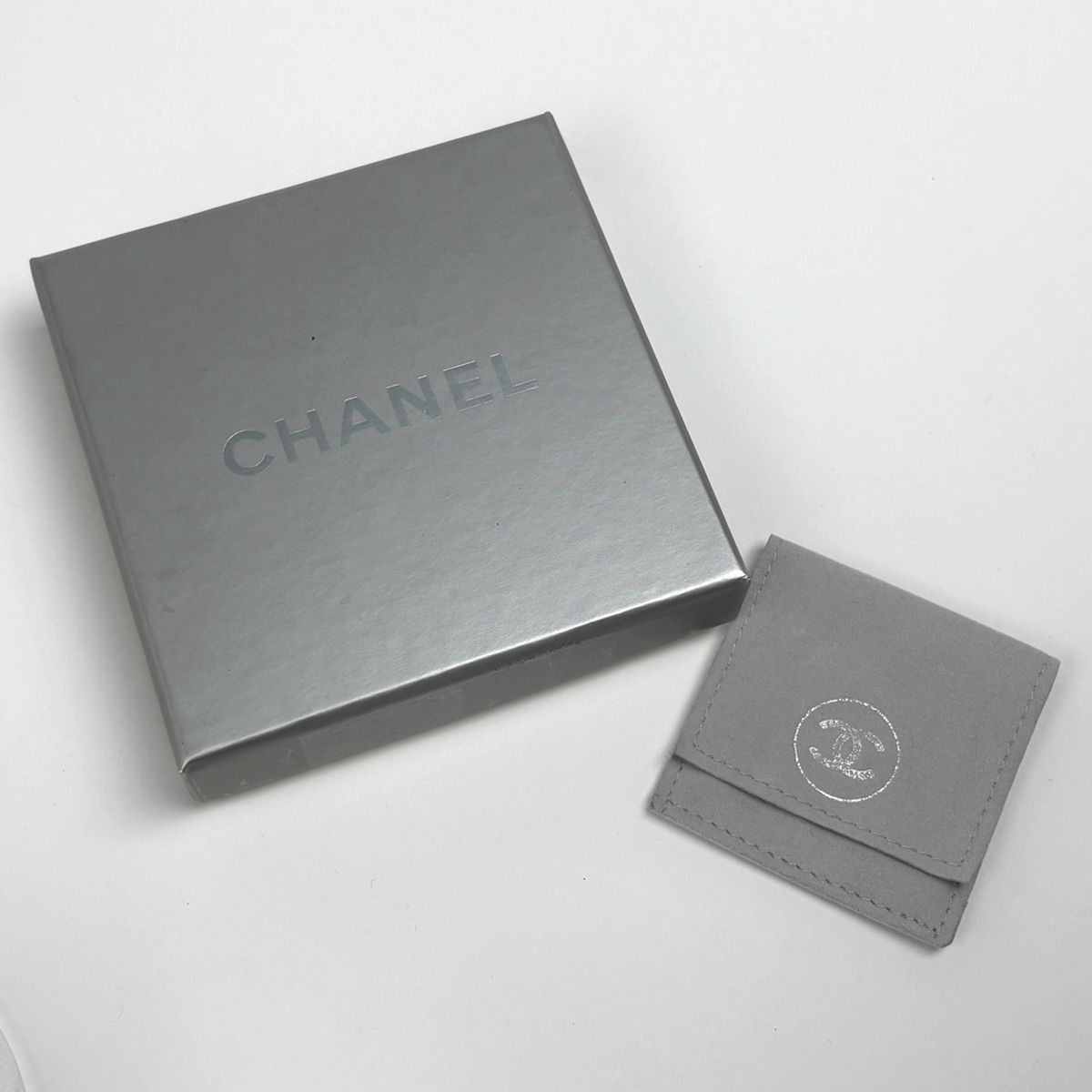 Chanel Logo Ring .5 925 Sterling Silver — view 6