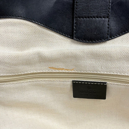 Gucci Diamante Ski Shoulder Bag Canvas Beige Black — view 6