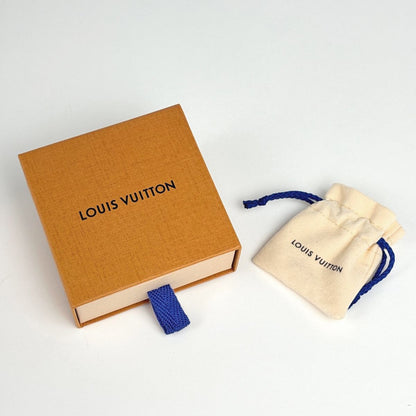 Louis Vuitton Blue Pearl Bracelet Metal Gold — view 5