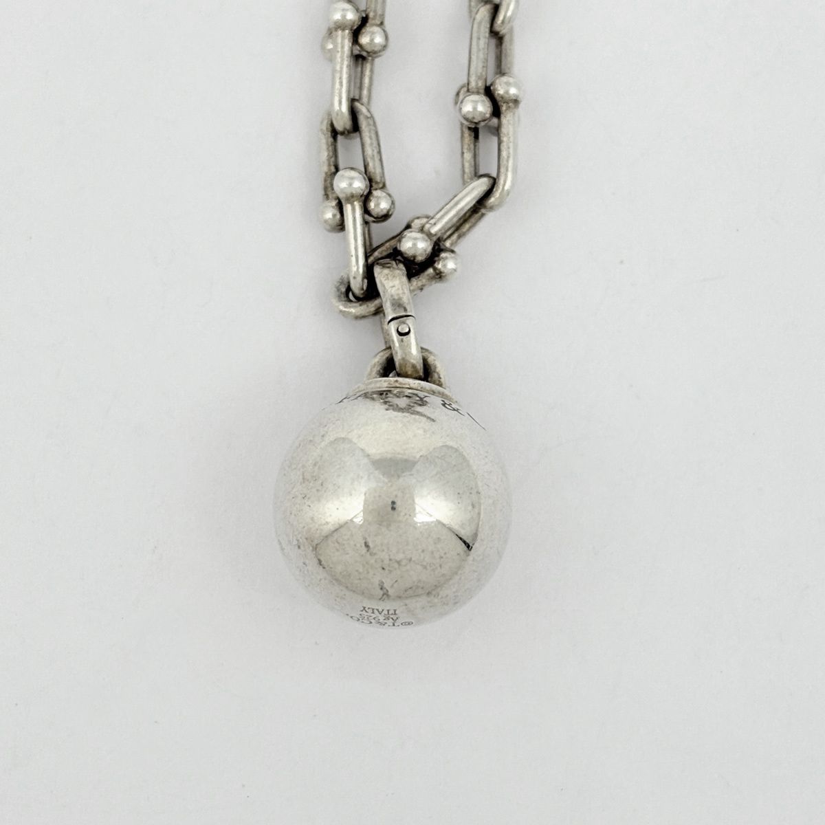 Tiffany & Co Necklace Ball 925 Sterling Silver — view 2