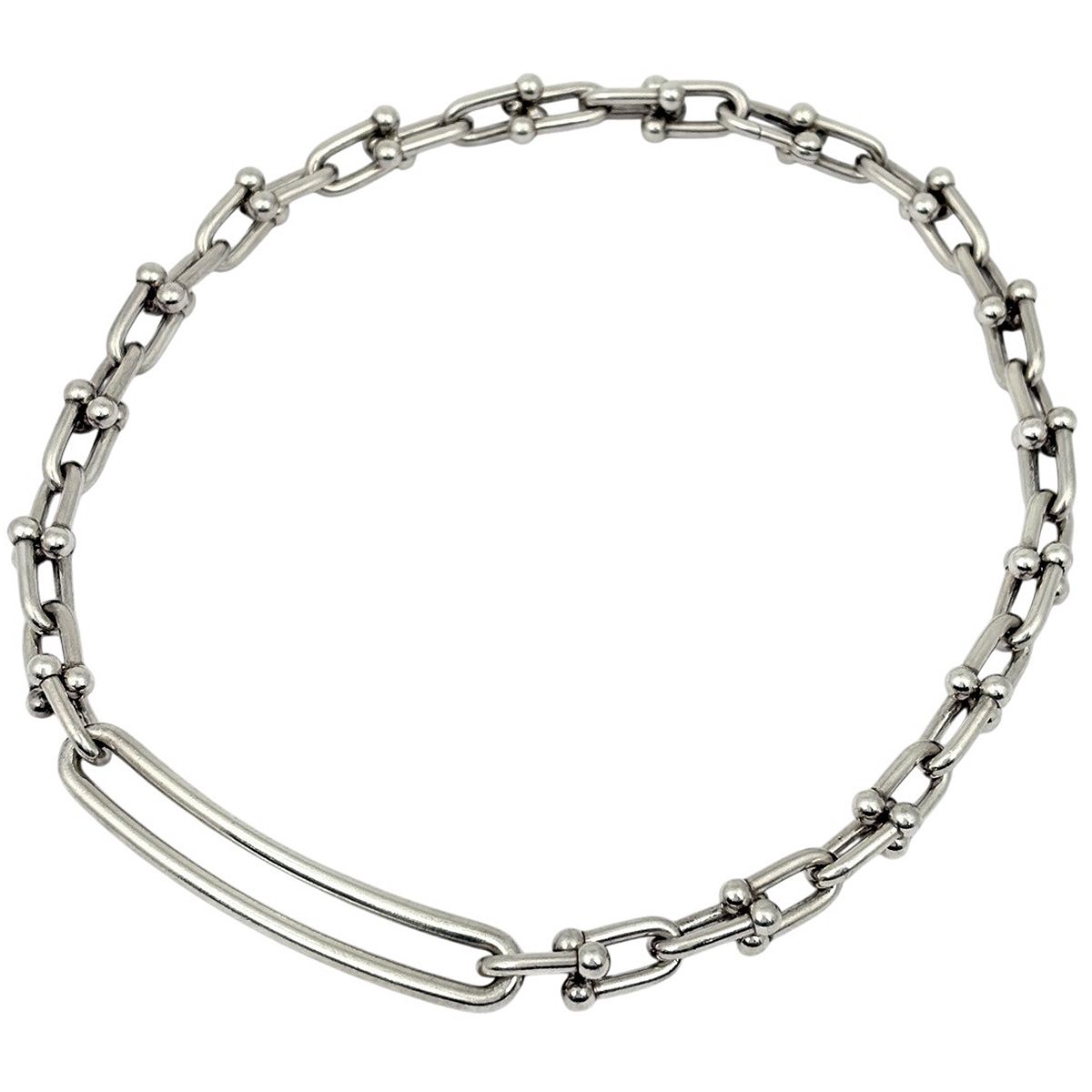 Tiffany & Co Necklace Midi Amlink 925 Sterling Silver