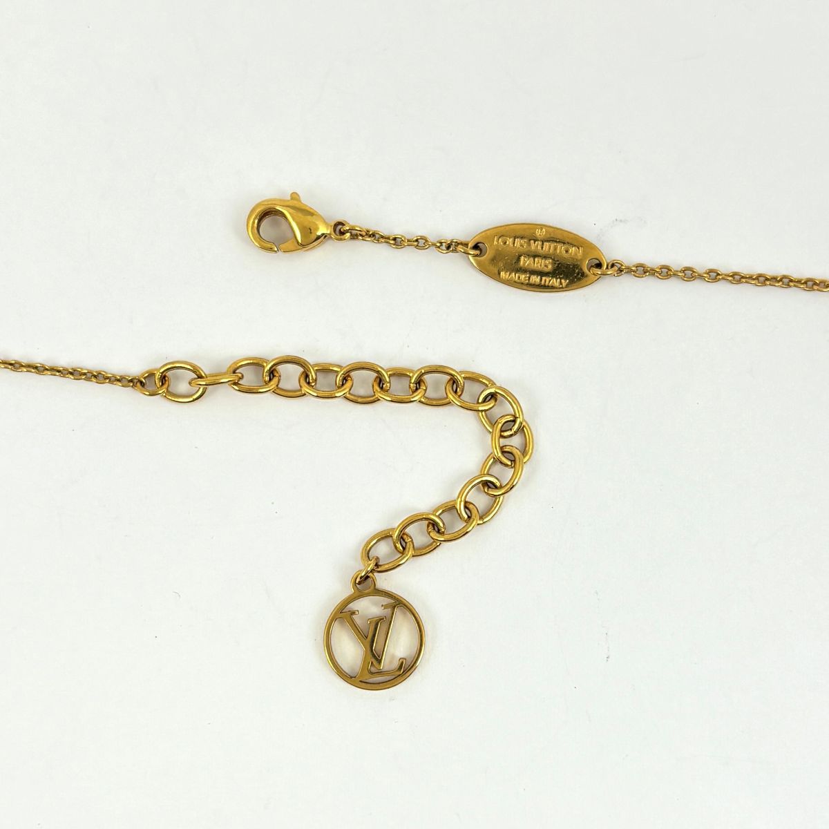 Louis Vuitton Collier Necklace Gold Plated — view 3