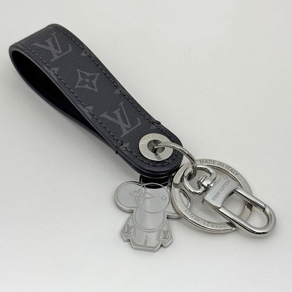 Louis Vuitton Dragonne Vivienne Key Sling Bag Charm Key Holder Monogram Eclipse — view 2