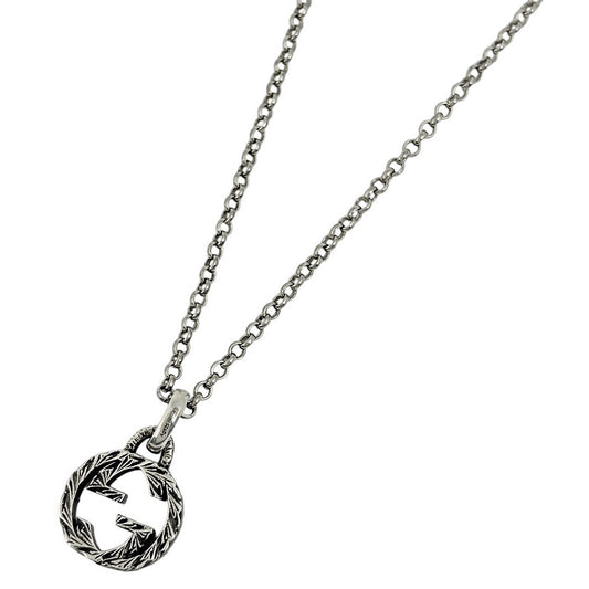 Gucci Interlocking Necklace 925 Sterling Silver