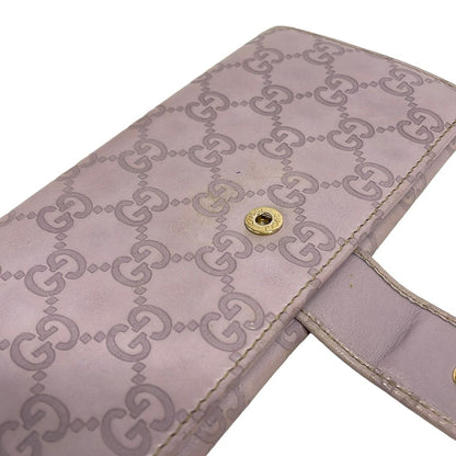 Gucci Wallet Metal Barguccissima Line Purple Leather — view 8