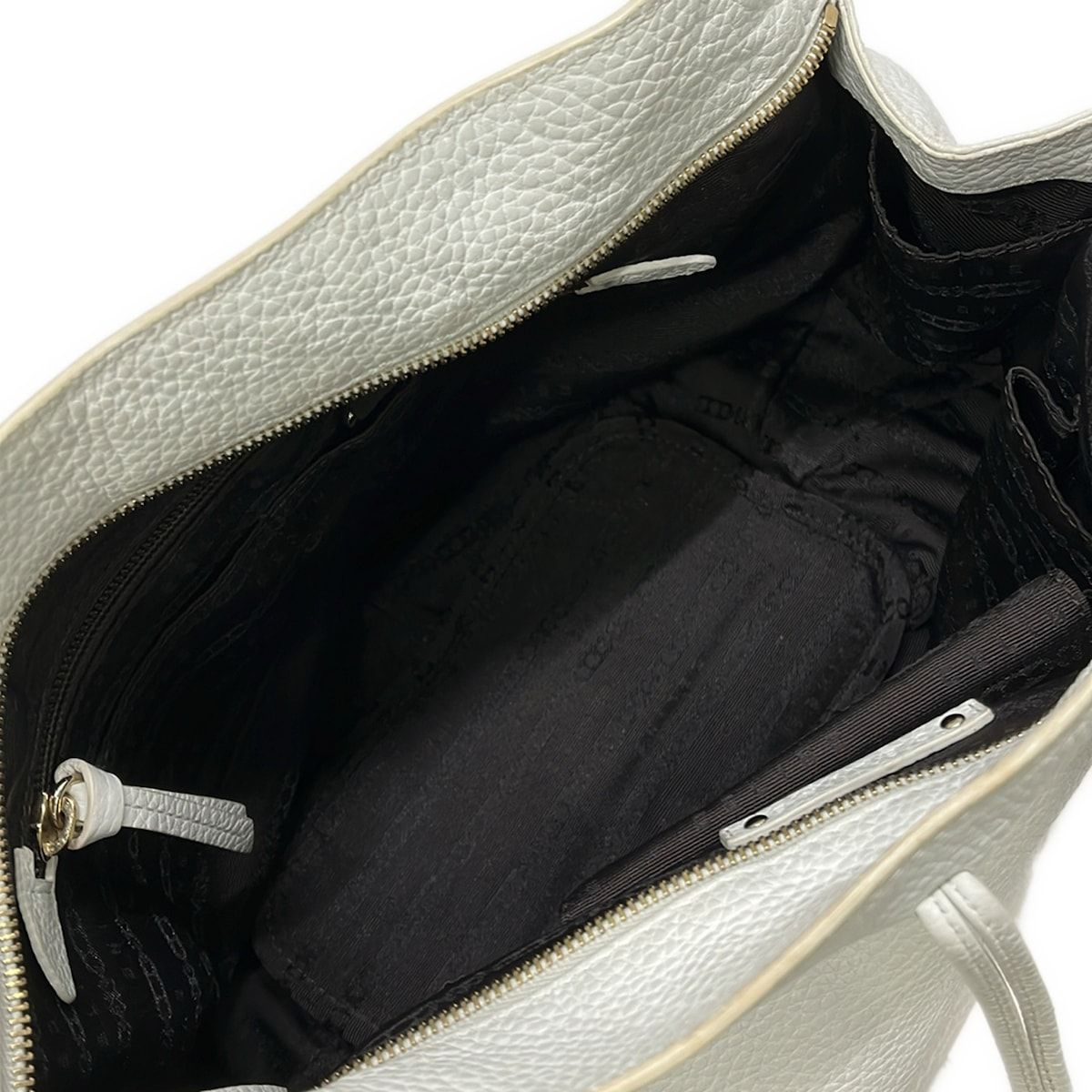 Celine Handbag Bittersweet White Leather — view 7