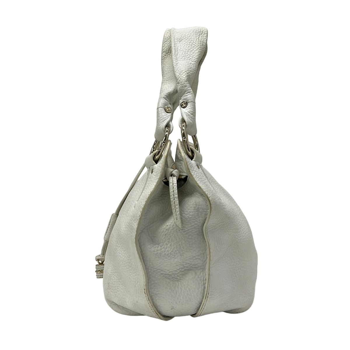 Celine Handbag Bittersweet White Leather — view 2