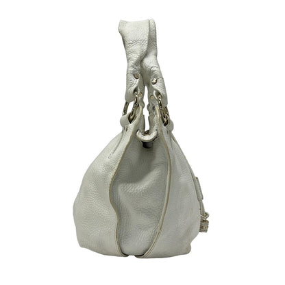 Celine Handbag Bittersweet White Leather — view 4