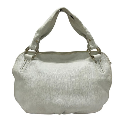Celine Handbag Bittersweet White Leather — view 3