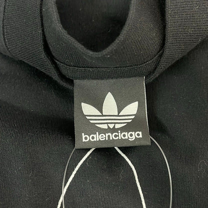 Balenciaga Short Sleeve T-Shirt 1 S Black White Crew Neck Embroidery Adidas — view 3