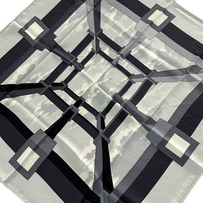 Hermes Scarf Carre 70 Light Gray Dark Amcassandre Pour
