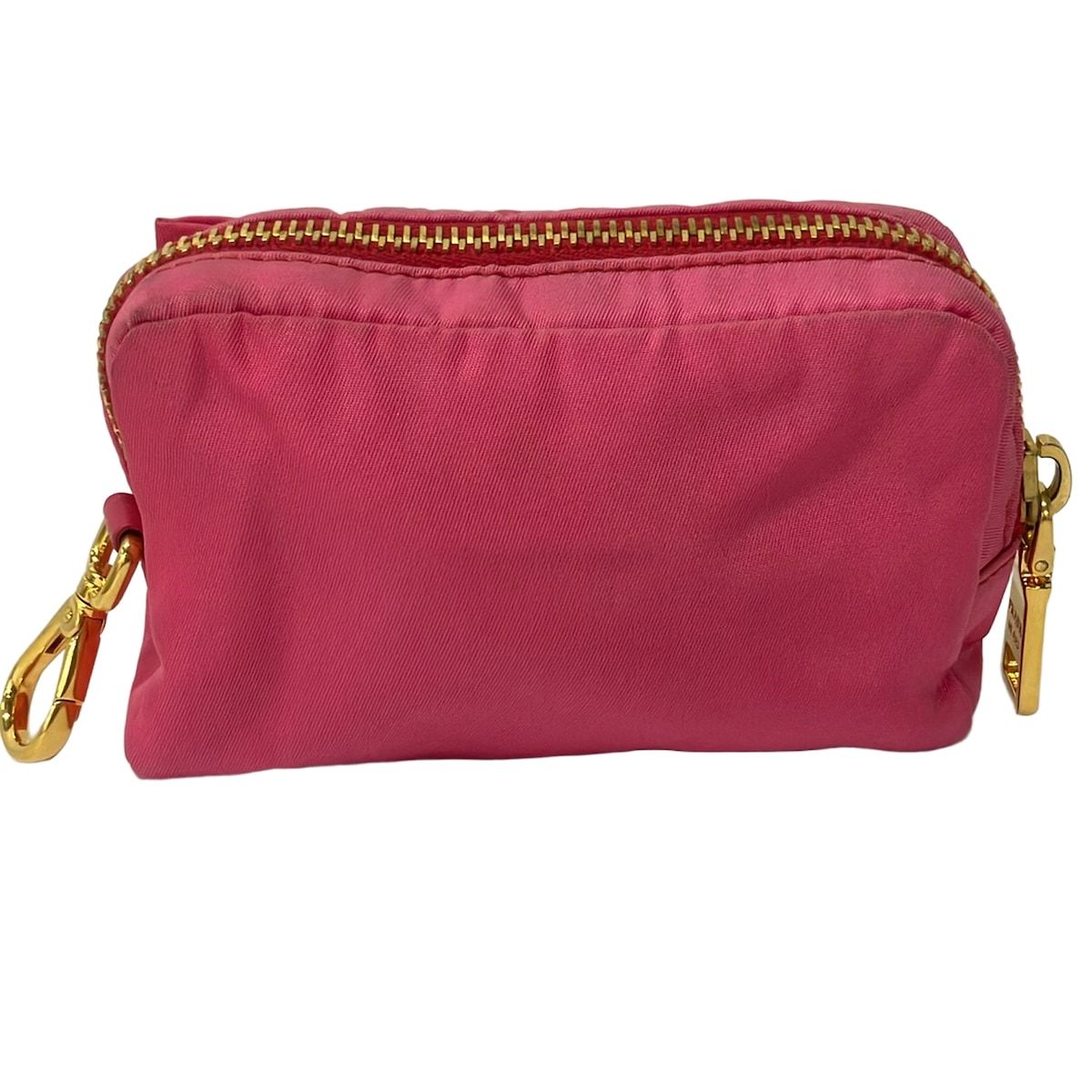 Prada Pouch Pink Gold Ribbon — view 2