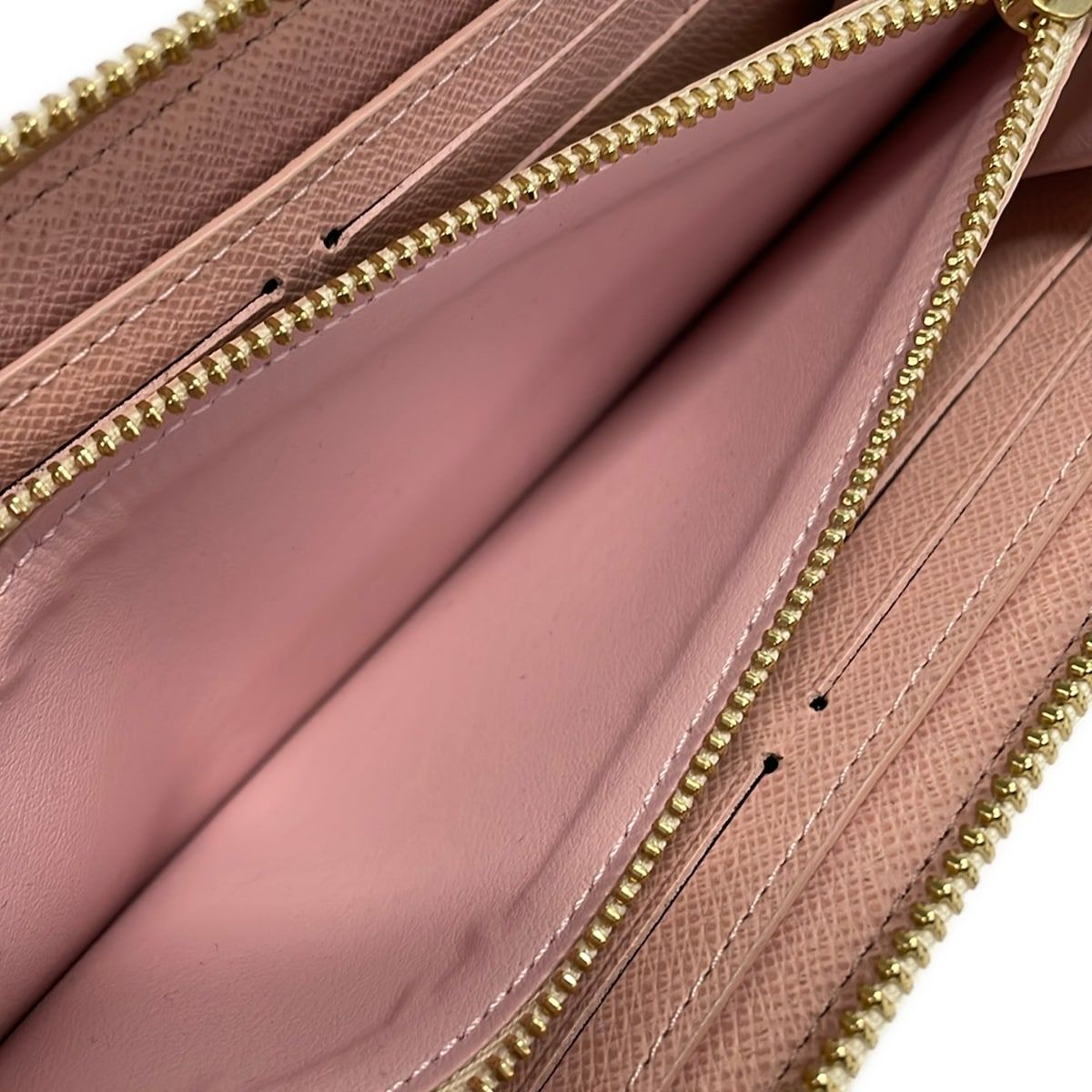 Louis Vuitton Wallet Damier Studs Portefeuille Clemence Rose Valley — view 4