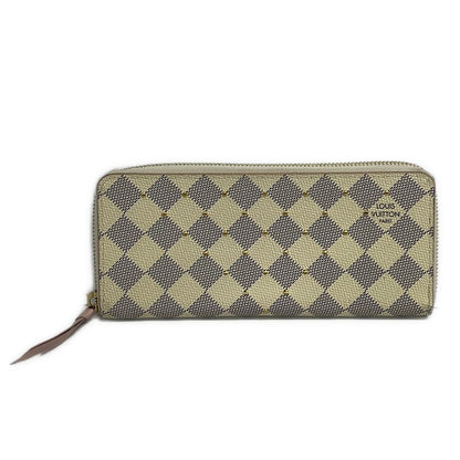 Louis Vuitton Wallet Damier Studs Portefeuille Clemence Rose Valley