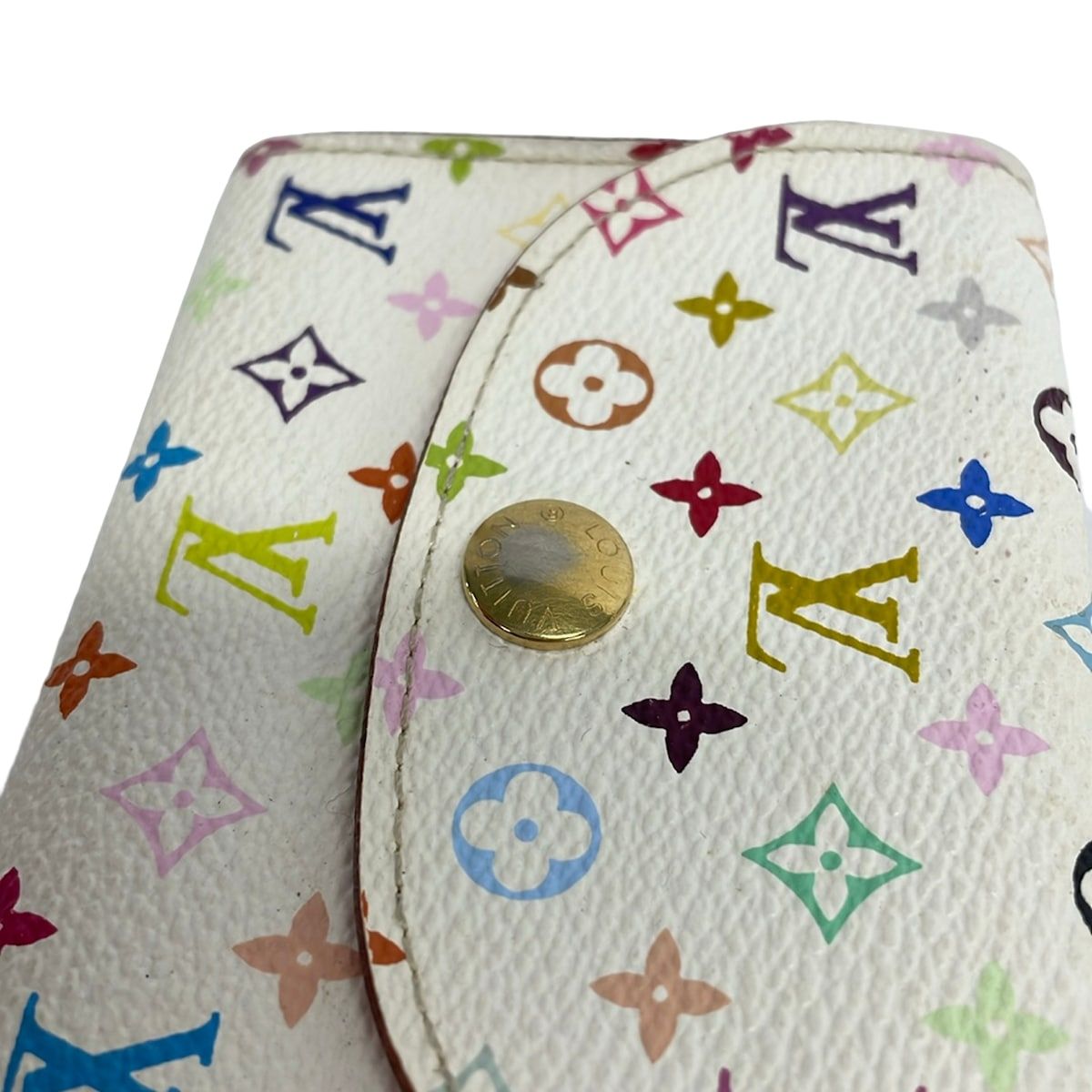 Louis Vuitton Business Card Holder Monogram Multicolor Rich — view 8