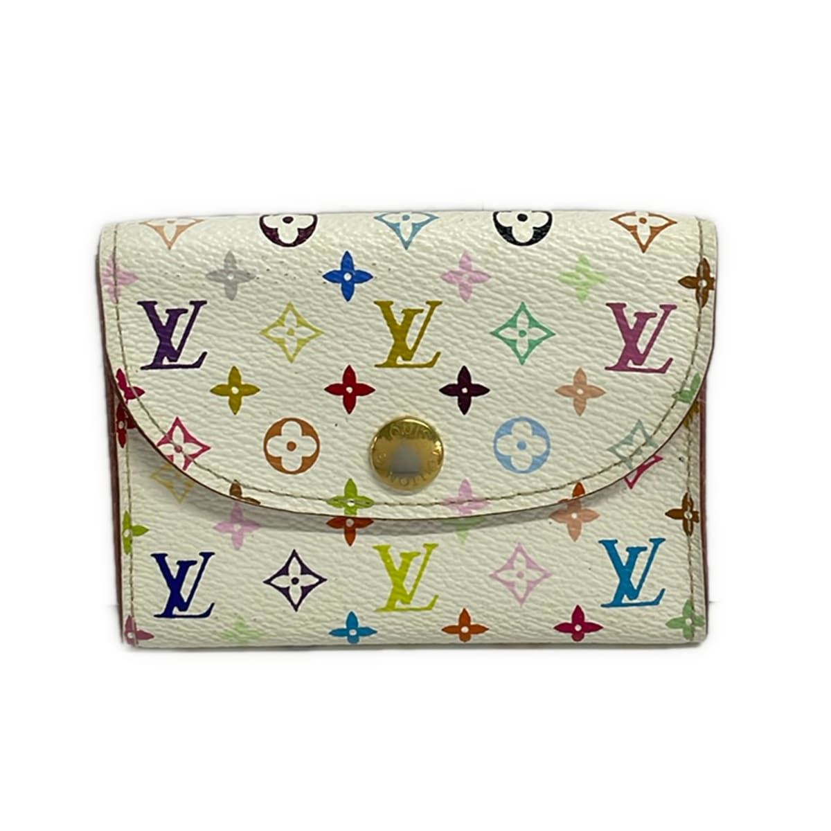 Louis Vuitton Business Card Holder Monogram Multicolor Rich