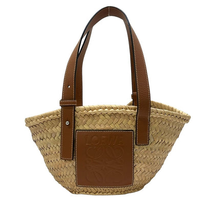 Loewe Tote Basket Natural Tan Leather