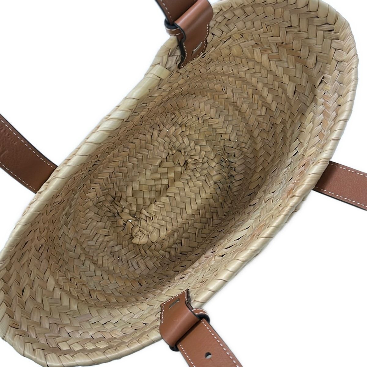 Loewe Tote Basket Natural Tan Leather — view 7