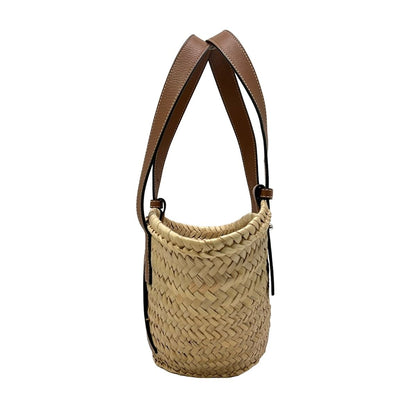 Loewe Tote Basket Natural Tan Leather — view 2