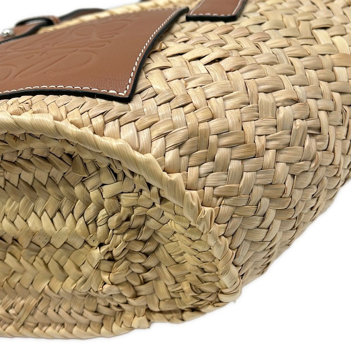 Loewe Tote Basket Natural Tan Leather — view 6