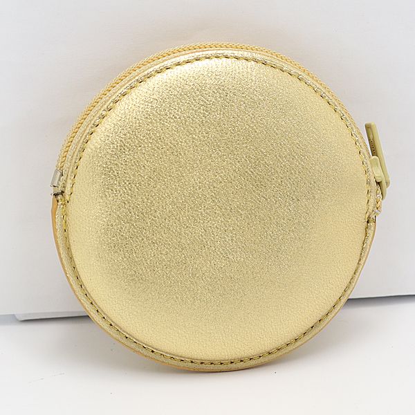 Loewe Coin Case Wallet Leather Gold Color Watch — view 2