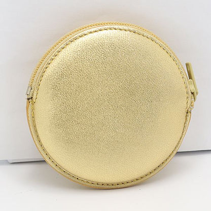 Loewe Coin Case Wallet Leather Gold Color Watch — view 2