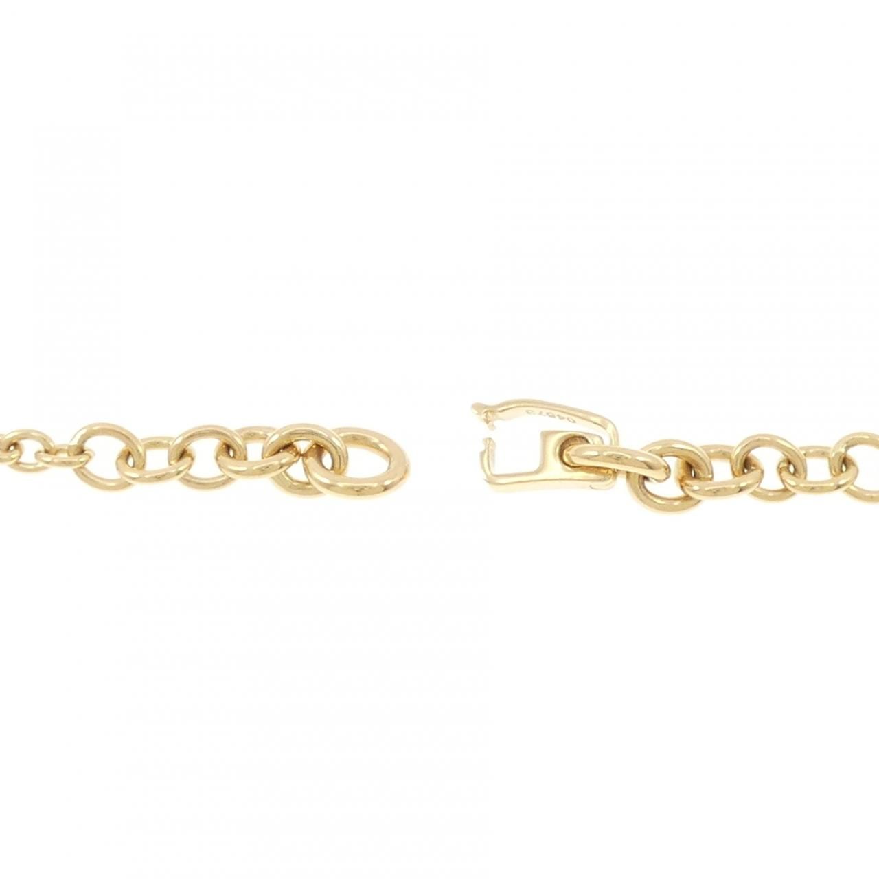 Saint Laurent Graduated Chain Necklace — view 4