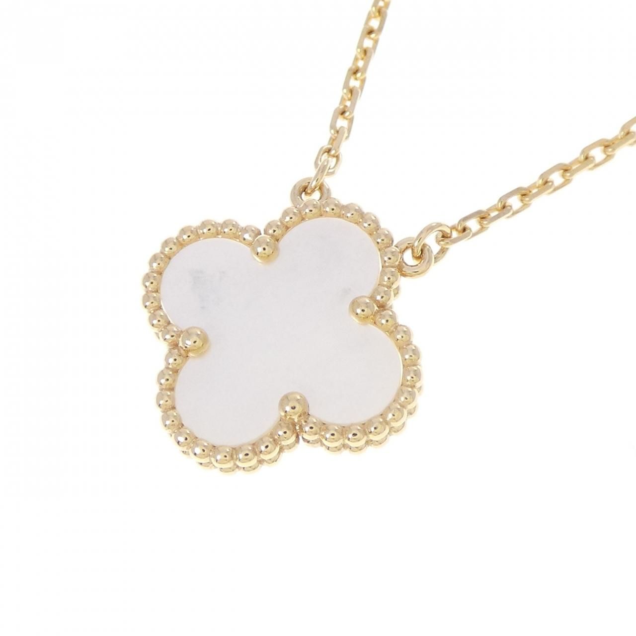 Van Cleef & Arpels Vintage Alhambra Necklace — view 3