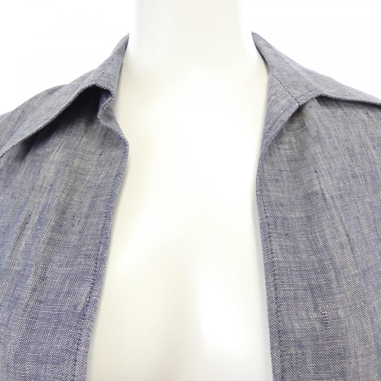 Hermes Val-'s Shirt Navy — view 5
