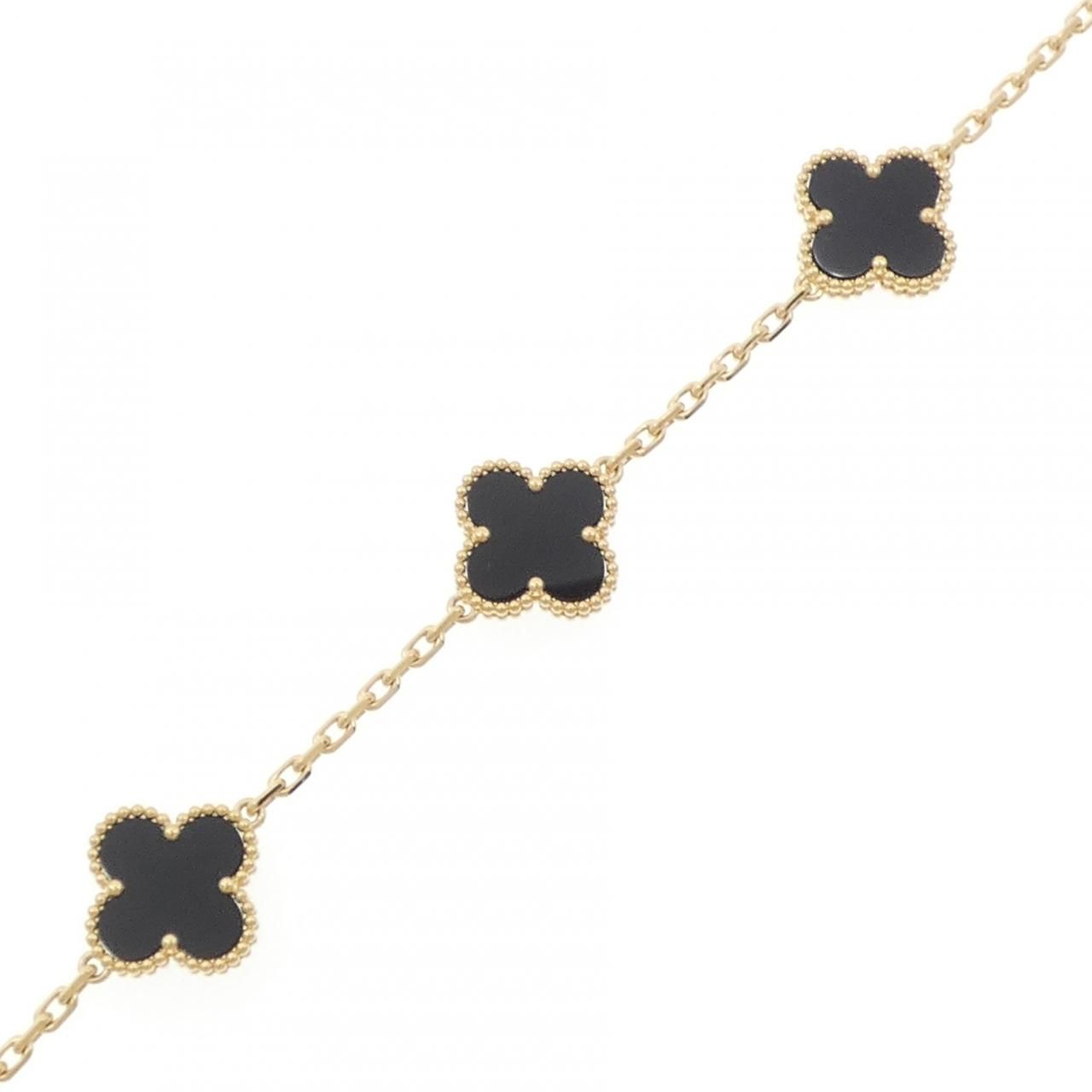 Van Cleef & Arpels Vintage Alhambra 5 Motif Bracelet