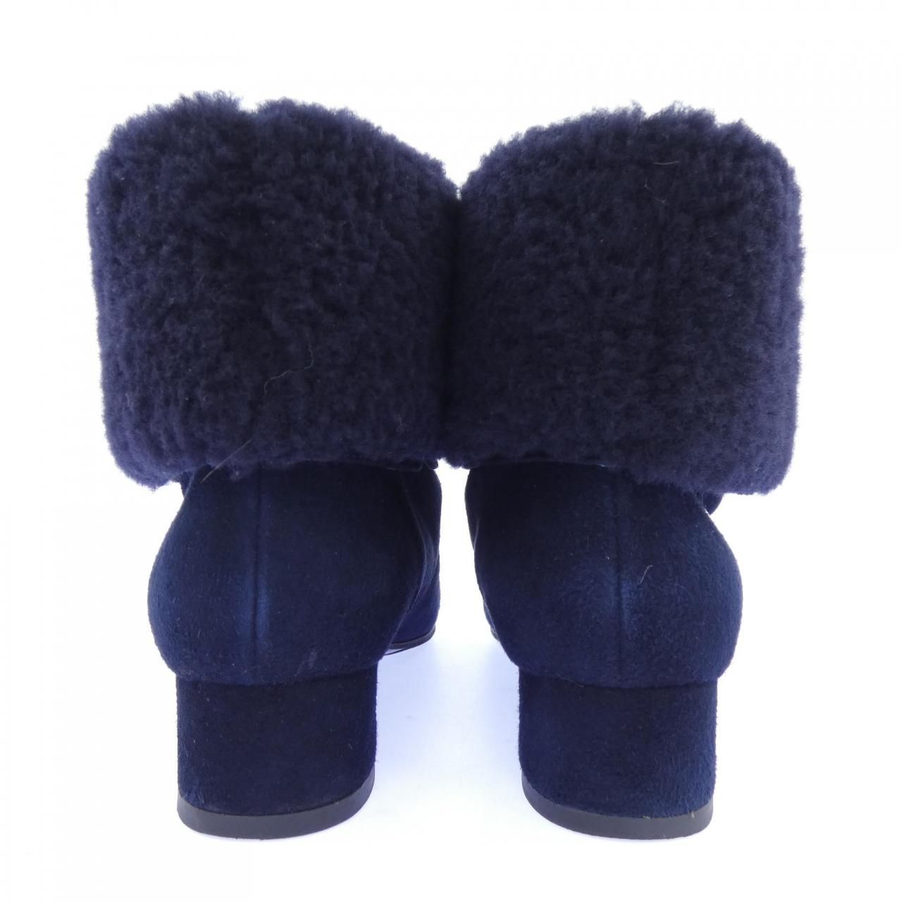 Chanel Boots Navy — view 5