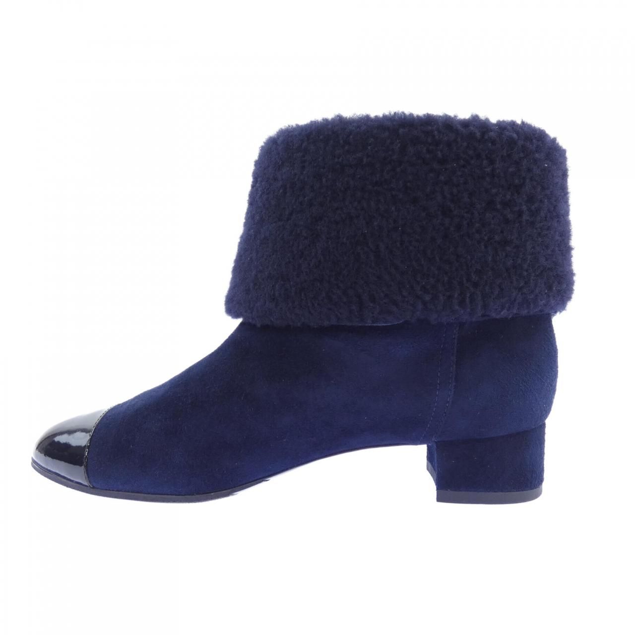 Chanel Boots Navy — view 2