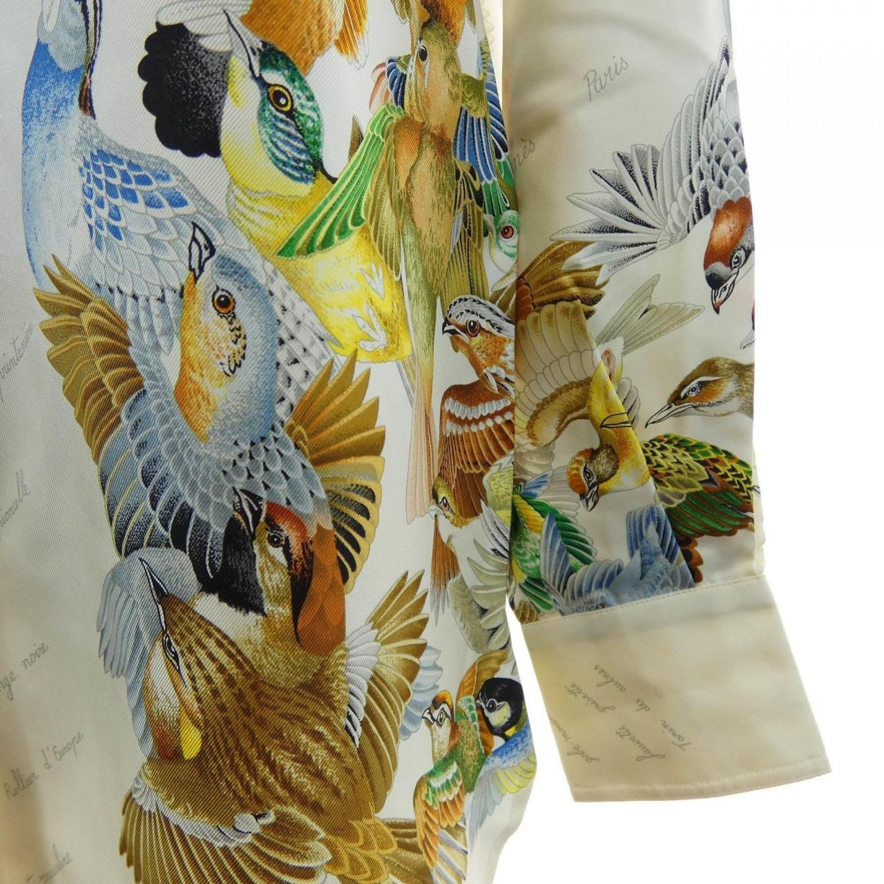 Hermes Vintage Lintrus Twill Lane Shirt — view 6