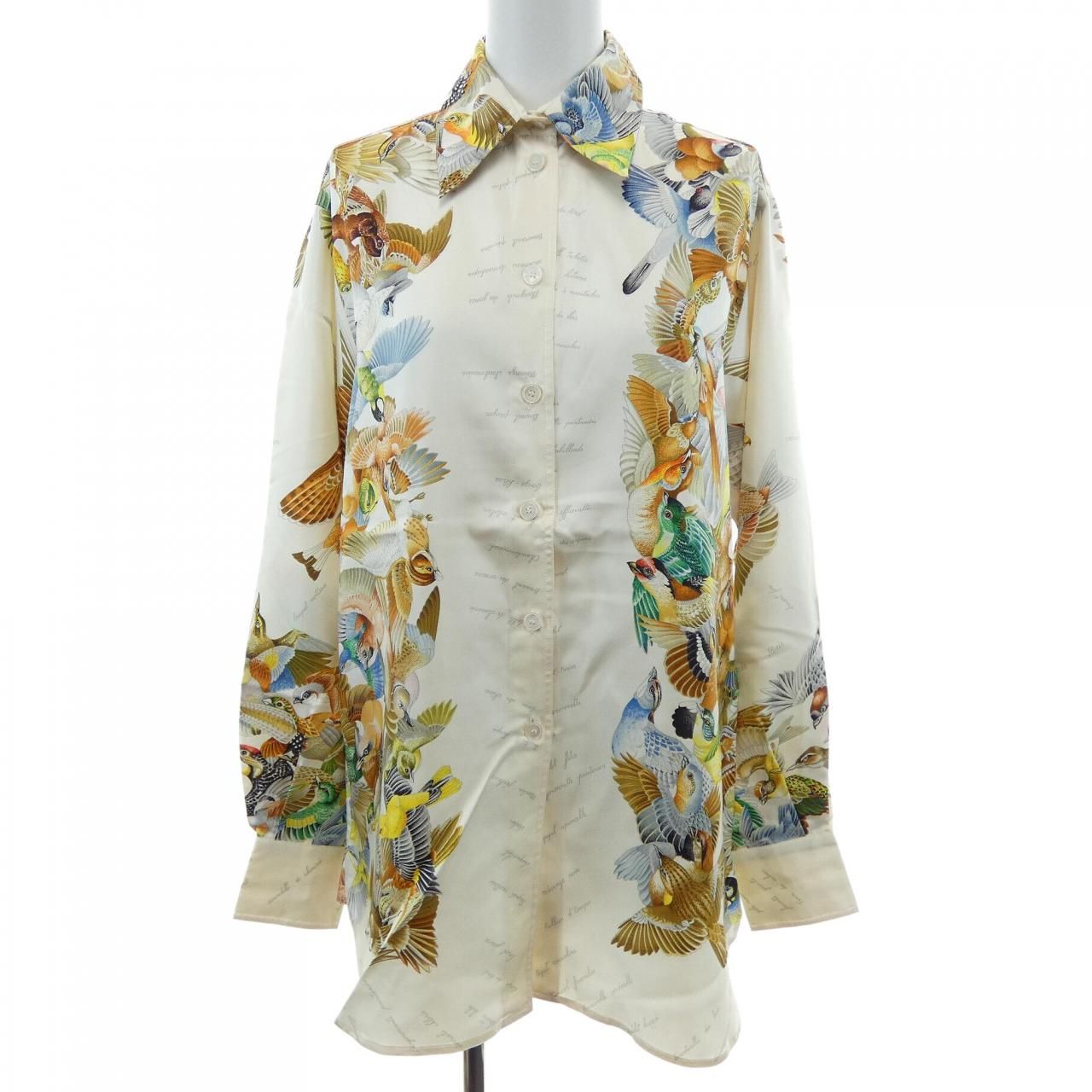 Hermes Vintage Lintrus Twill Lane Shirt