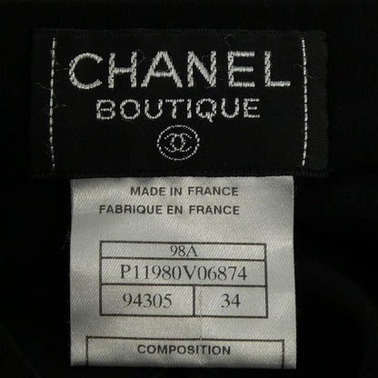 Chanel Vintage Skirt Black — view 4