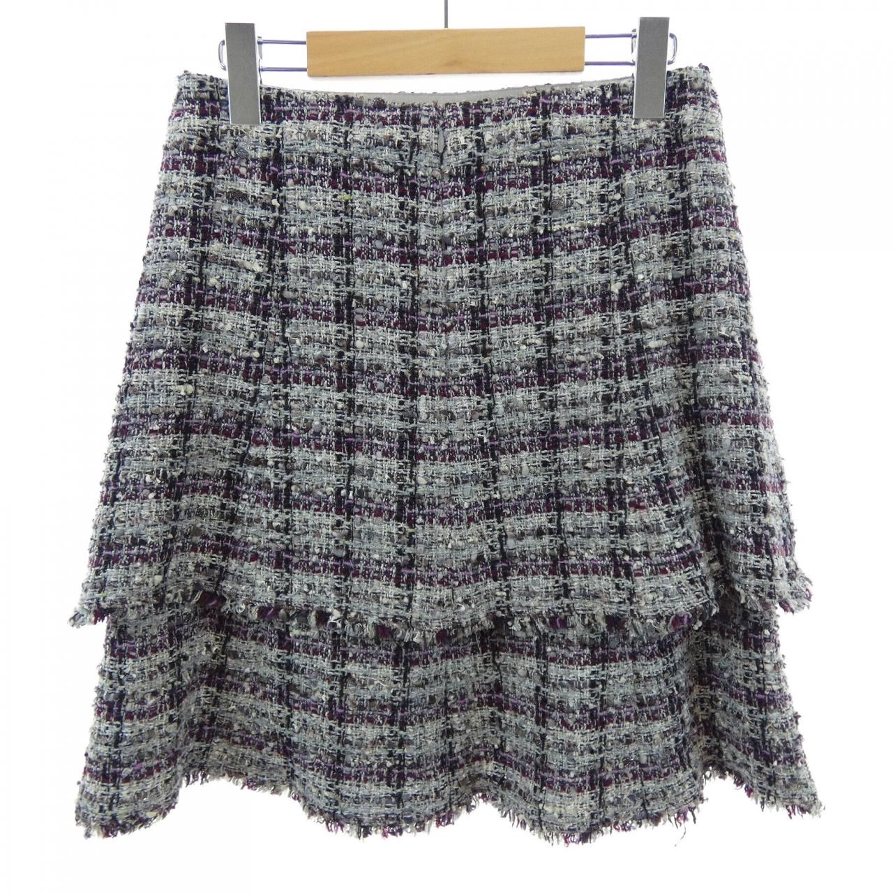 Chanel Vintage Skirt Gray — view 2