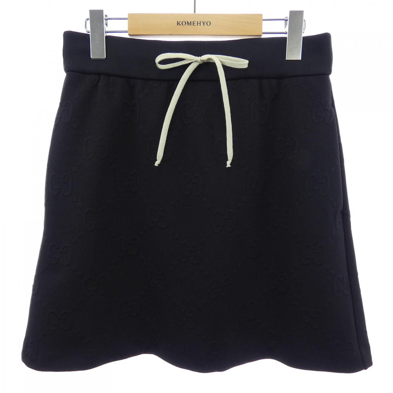 Gucci GG Jersey Jacquard Skirt