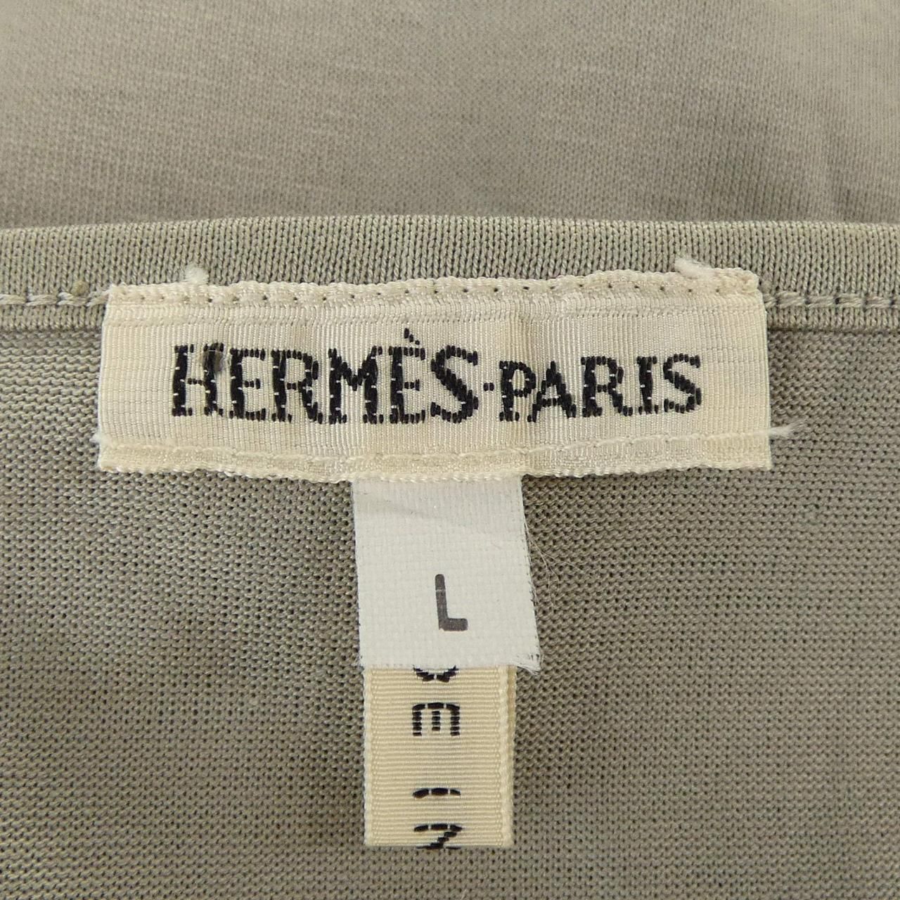 Hermes Vintage T-Shirt Gray — view 4