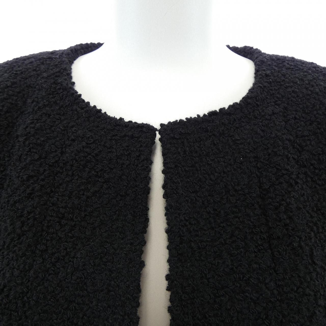 Chanel Vintage Coat Black — view 5
