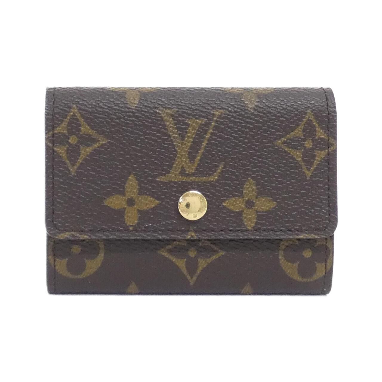 Louis Vuitton Monogram Porte Monet Pla Coin Case