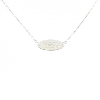 Tiffany & Co Return to Oval ID Necklace