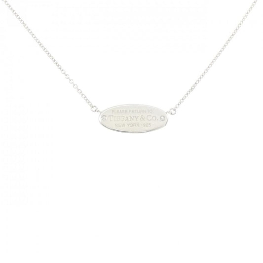 Tiffany & Co Return to Oval ID Necklace