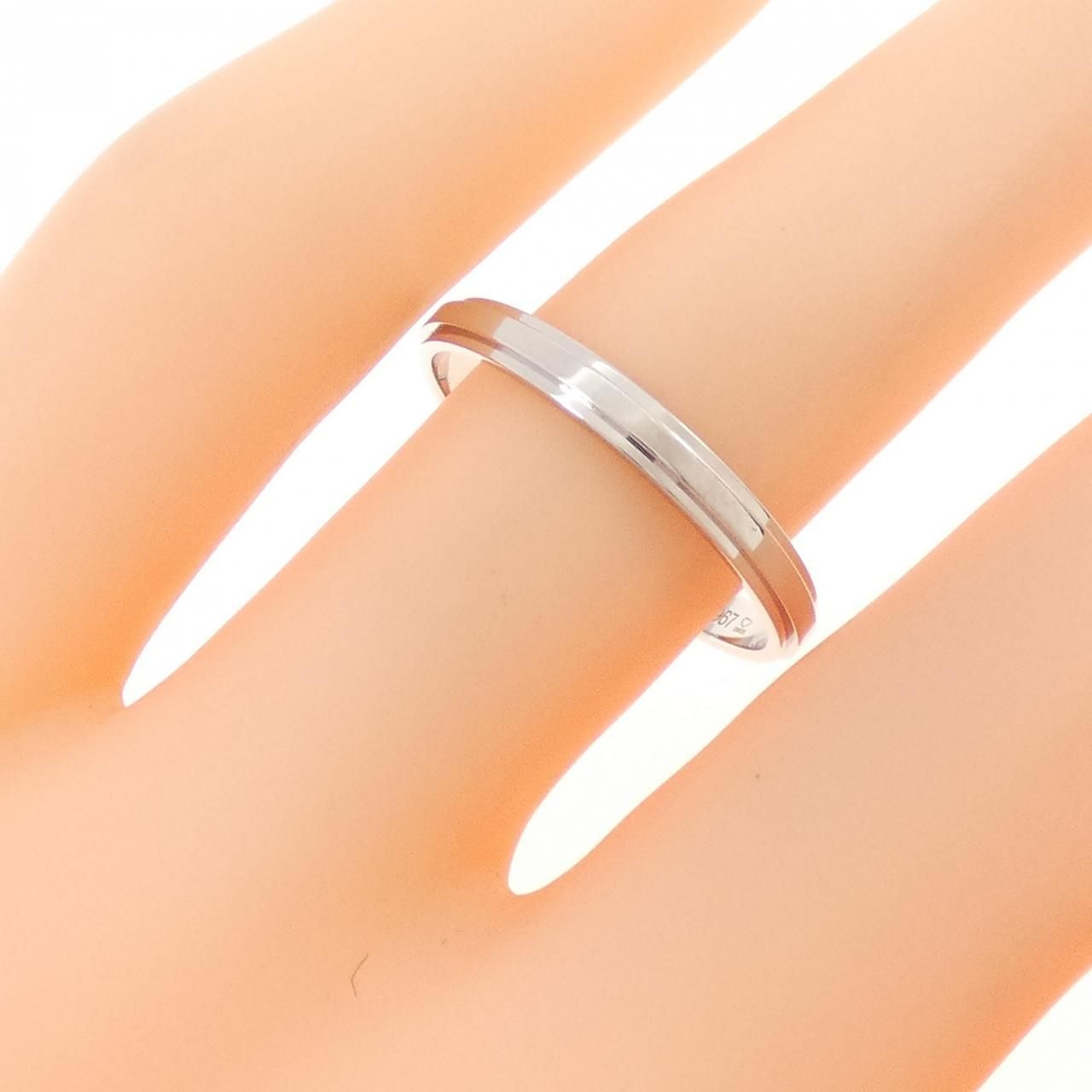 Cartier Damier Ring Silver — view 4