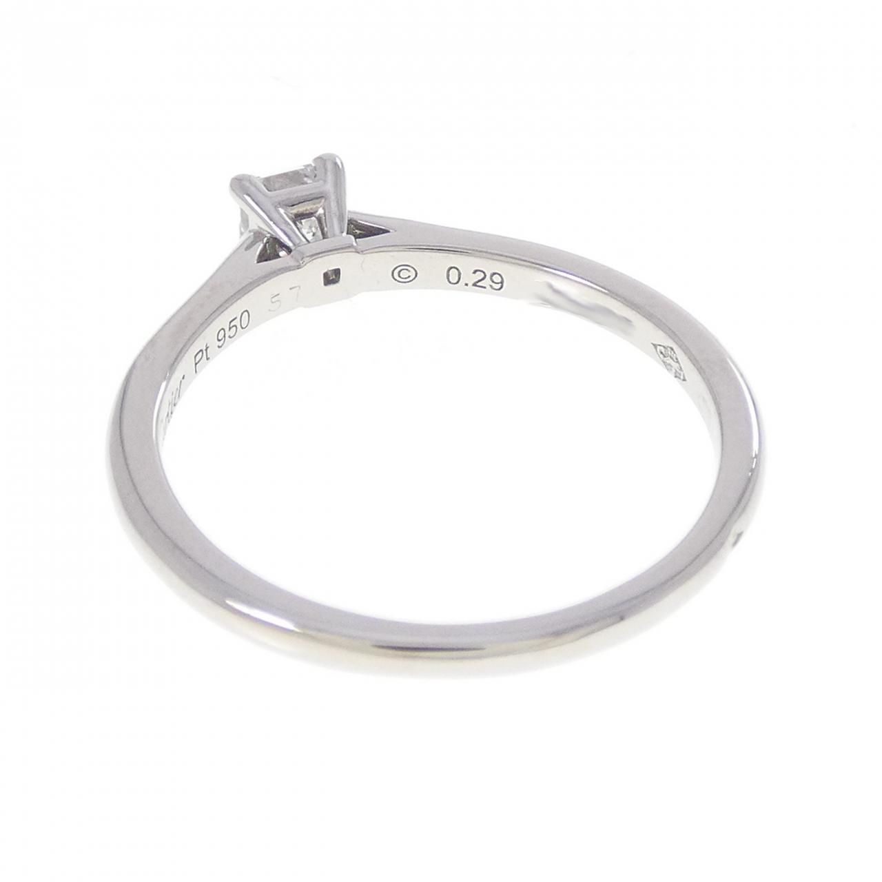 Cartier Diamond Ring Silver — view 3
