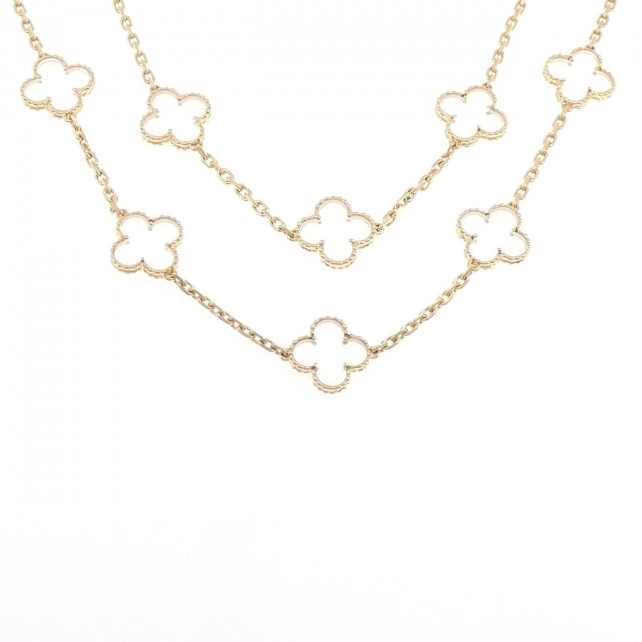Van Cleef & Arpels Alhambra 20 Motif Necklace